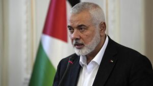 Hamas chief Ismail haniyeh