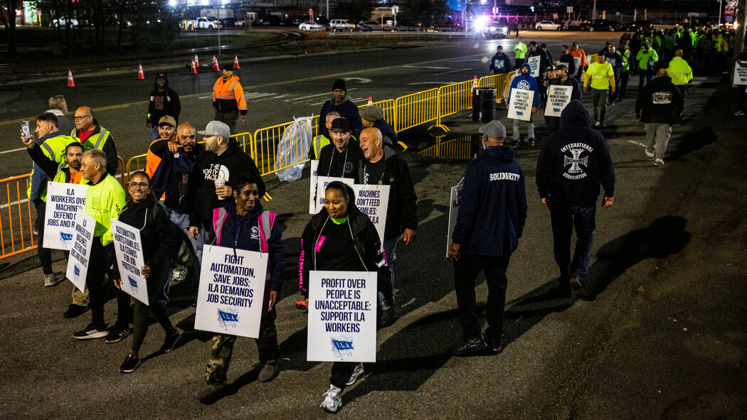 Wages and Automation: Dockworkers Strike at Ports from Maine to Texas